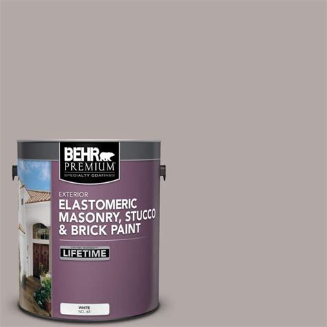 BEHR Premium 1 Gal N140 3 Metropolis Elastomeric Masonry Stucco And