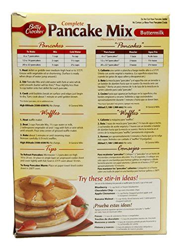 32 Bisquick Pancake Mix Nutrition Label Labels Design Ideas 2020