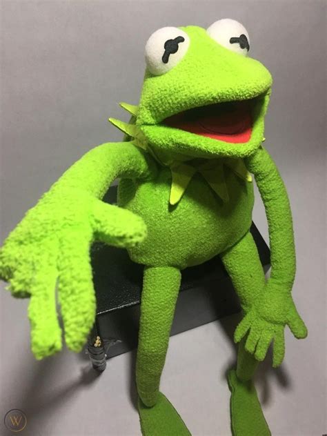 Kermit The Frog Hand Puppet W Fingers Re Listed 1934127994
