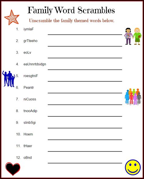 Word Scramble Free Printable Discover Learning Games Guided Lessons