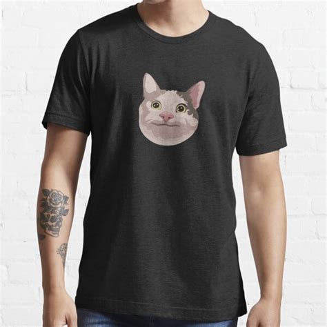 Polite Cat Meme Portrait Illustration T Shirt For Sale By Shopeasy9 Redbubble Polite T