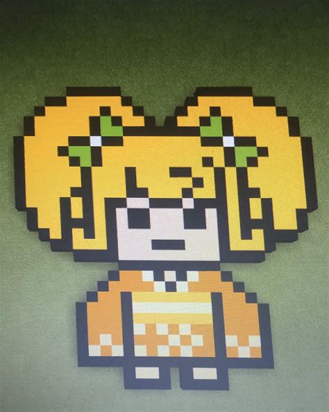 Hiyoko Saionji Minecraft Pixel Art Danganronpa