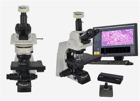 Nexcope科研级显微镜与 Nmc 3平台组合