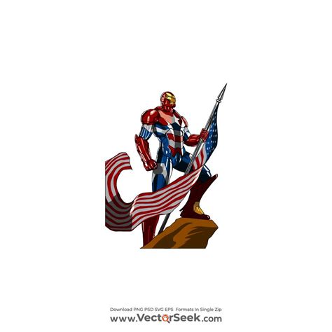 Iron Patriot Logo Vector Ai Png Svg Eps Free Download