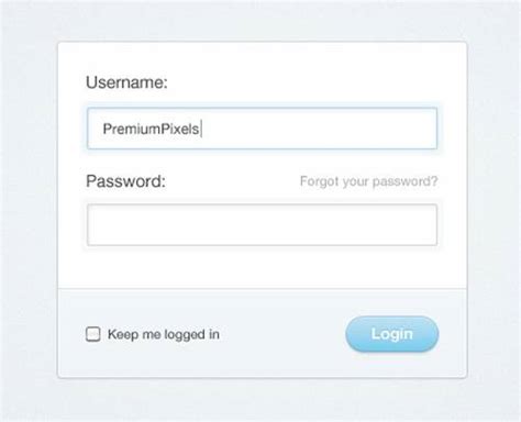 20 Beautiful Login Form Psd For Designers Skytechgeek