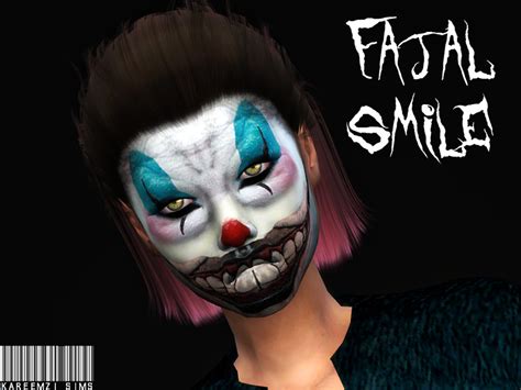 The Sims Resource Scary Clowns Sfx Makeup