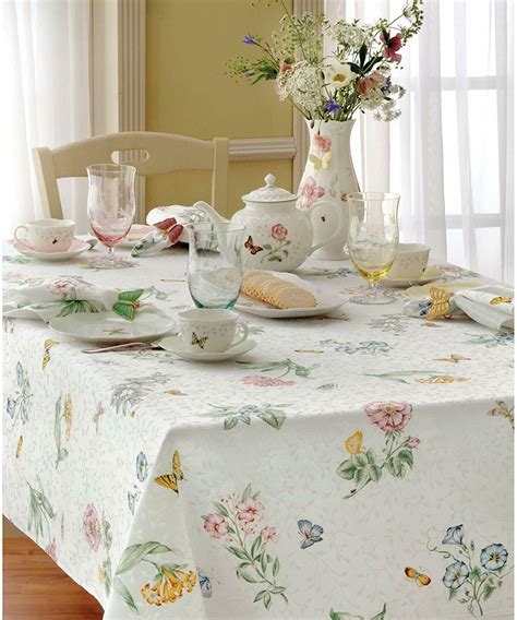 Shabby Chic French Country Colorful Floral 52x70 Cotton Blend Tablecloth Tablecloths