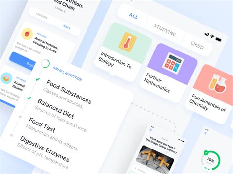A monthly digest of the latest sketch news, articles, and resources. E-learning App UI Kit Sketch freebie - Download free ...