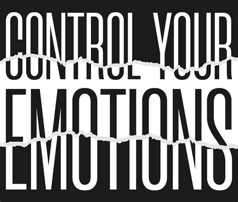 Control Your Emotions Poster 70s Painting By Emily Carrie Fine Art