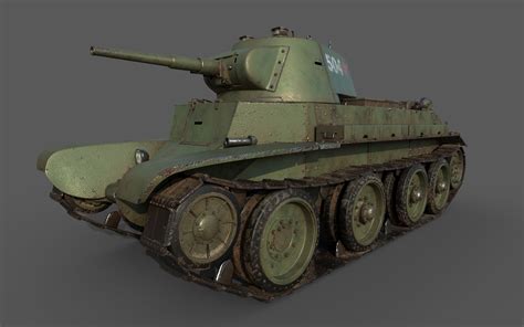 Artstation Soviet Tank Bt 7