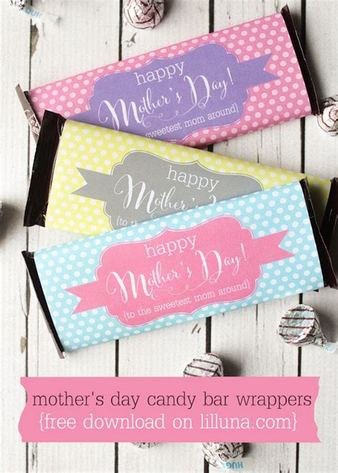 See more ideas about chocolate wrappers, wrapper, chocolate. Mother's Day Candy Bar Wrappers