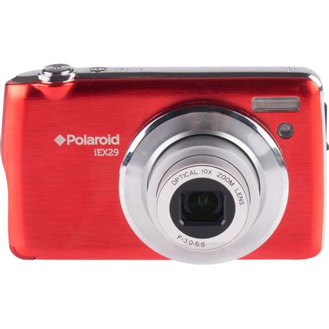 Polaroid Iex29 18mp 10x Optical Zoom Digital Camera With Hd Movie