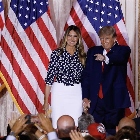 melania trump says she supports her husband s 2024 campaign