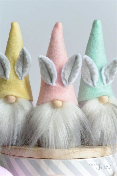 Bunny Gnome Minimidi Nordic Gnome® Easter Decoration Etsy Easter