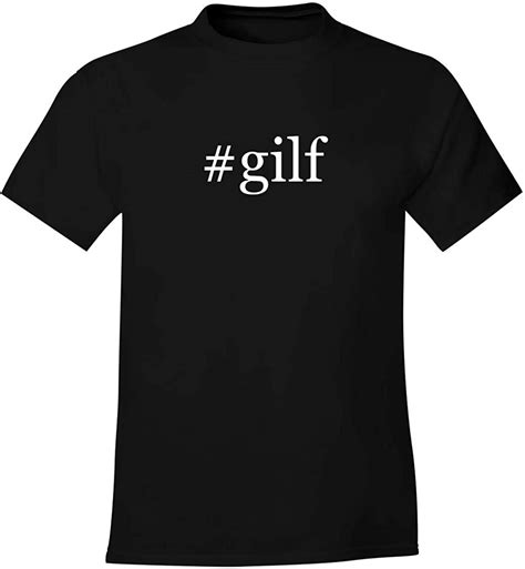 Gilf Mens Soft Comfortable Hashtag Short Sleeve T Shirt