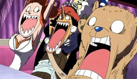 Nami Usopp And Chopper Thriller Bark One Piece Funny Moments One