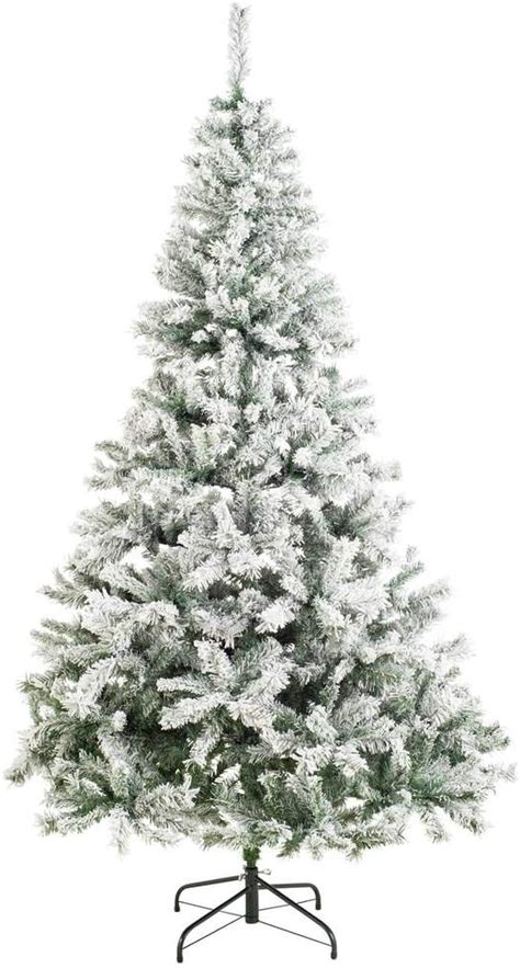 Arg Home 7ft Snow Covered Christmas Tree Green Uk Kitchen