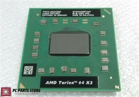 Amd Turion 64 X2 Tl 60 Dual Core 20 Ghz Sockel S1 Tmdtl60hax5dm