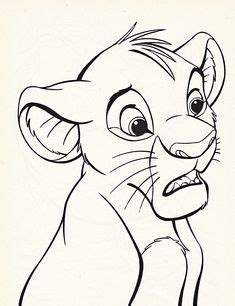 Baby Simba Coloring Pages | The Lion King Printable Coloring Pages 2 | Disney Coloring Book ...