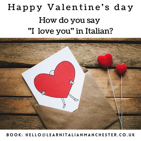 How To Say Happy Valentines Day In Italian Learn Italian Manchester