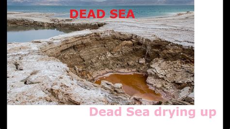 Dead Sea Dead Sea Drying Up Youtube