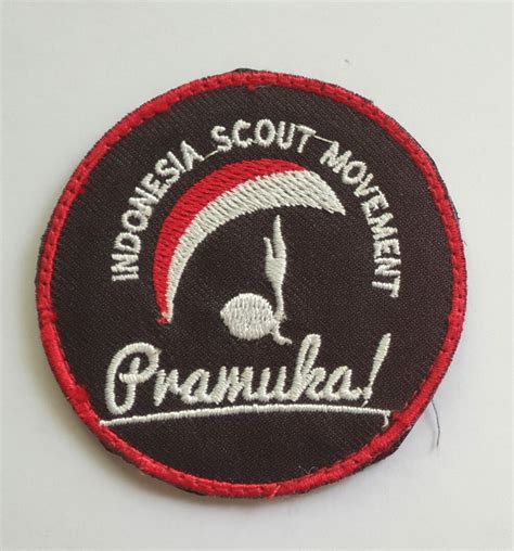 Bagde Pramuka Indonesia Scout Movement Distro Pramuka