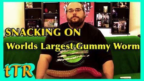 worlds largest gummy worm challenge the tim ridenour youtube