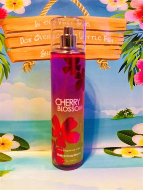 Bath And Body Works Cherry Blossom Fine Fragrance Mist ~ 8oz Ebay