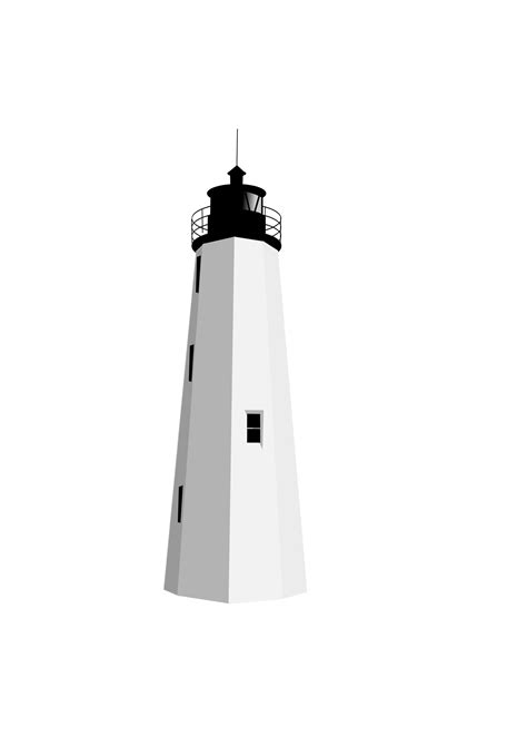 Flat Icon Lighthouse Transparent Png Svg Vector File