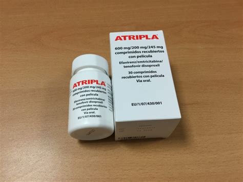 Atripla® Efavirenzemtricitabinatenofovir Tu Farmacéutico De Guardia