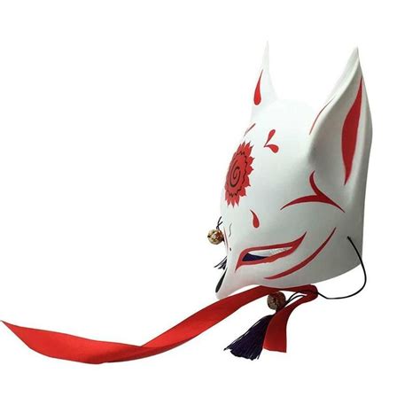 Yangyong Fox Cosplay Mask For Masquerade Halloween Japanese Kitsune Kabuki - Pin on Cloth
