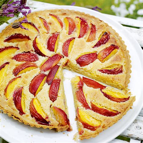 Use almonds in a range of beautiful cakes, tarts, condiments and savoury dishes. Fresh Nectarine and Almond Tart - Woman And Home