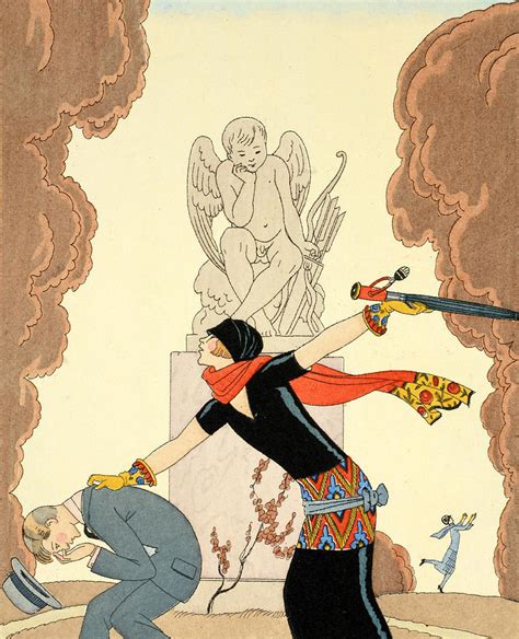 Wrath Painting By Georges Barbier Fine Art America