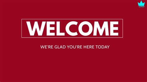 Copy Of Welcome Template Postermywall