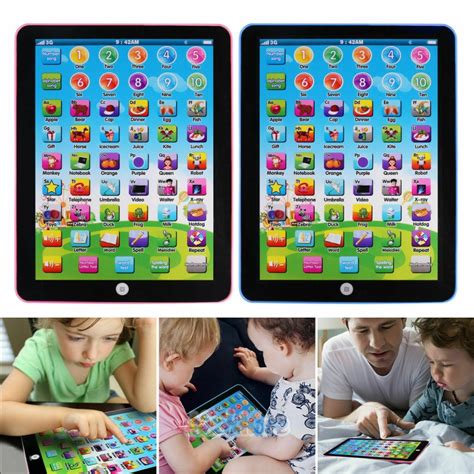 2pack Early Learning Tablet Ipad Educational Toys For Baby Kids