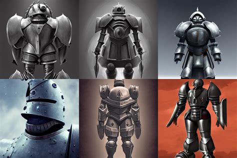 The Armor Of Alphonse Elric From Fullmetal Alchemist Stable