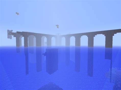 Hey it's uriahmartinson from tiktok! Nether Fortress on the Water Minecraft Map