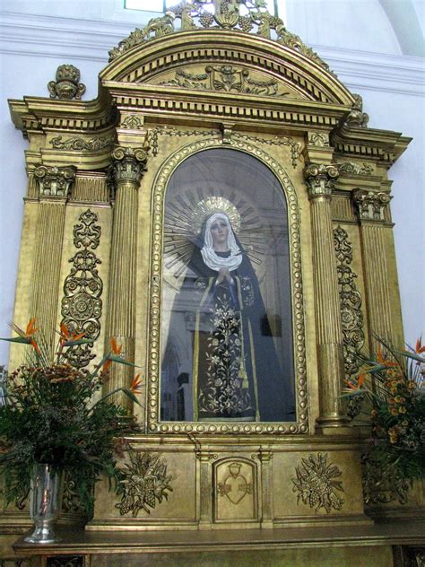 Retablo De La Escultura Colonial De La Santísima Virgen De Free