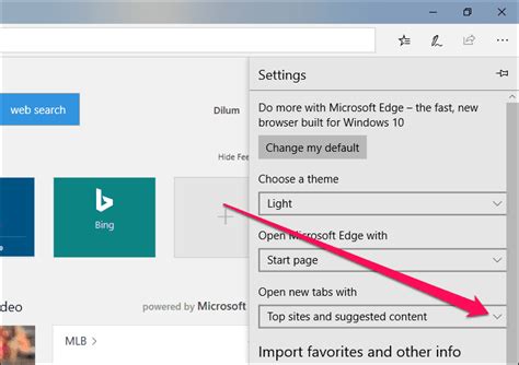 How To Remove Top Sites And News Feed In Microsoft Edge