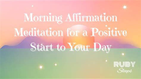 10 Minute Morning Meditation For Positive Energy And A Bright Start To