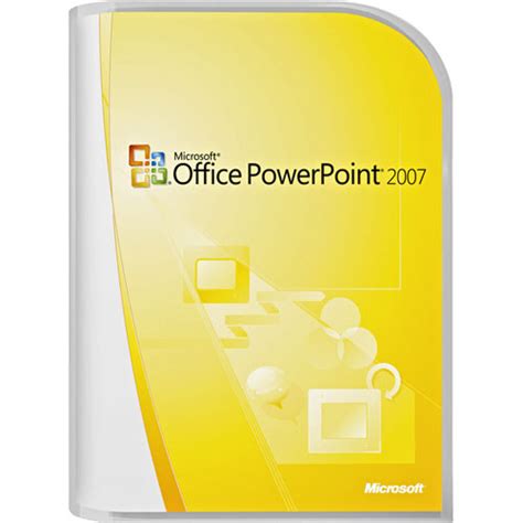 Microsoft Powerpoint 2007 Software For Windows 4cm 00234 Bandh
