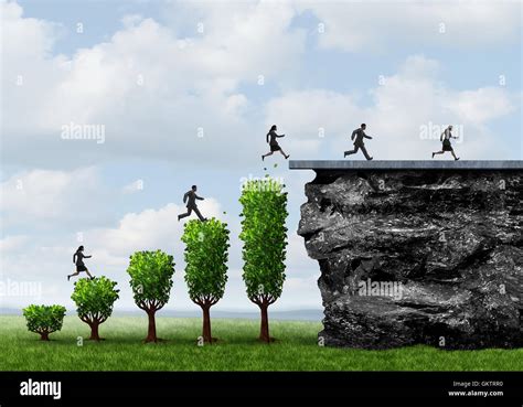 Business growth people success and growing opportunity to reach a goal