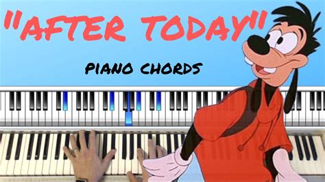 But when berniece has other ideas, it becomes clear that the piano represents very different things to the siblings. How To Play "After Today" - Piano Chords Lesson - A Goofy ...