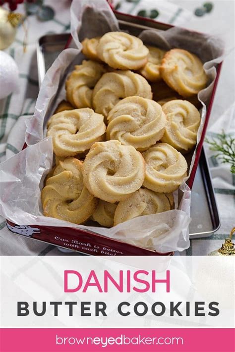 This link is to an external site that may or may not meet accessibility guidelines. Danish Butter Cookies | Brown Eyed Baker | Recipe | Danish ...