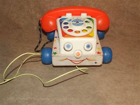 Fisher Price Chatter Telephone 1961 Full Working Order ~ Toy Story 3
