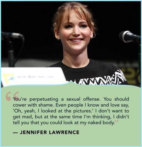Jennifer Lawrence Comments On Her Leaked Naked Photos Pics