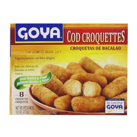 Cod Croquettes Goya 96 Oz Delivery Cornershop By Uber