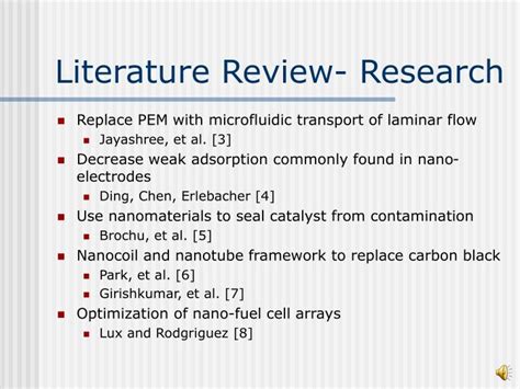 What Is A Literature Review Ppt