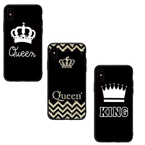 Queen King Crown Soft Tpu Case For Iphone 6 Case Silicon Phone Cover