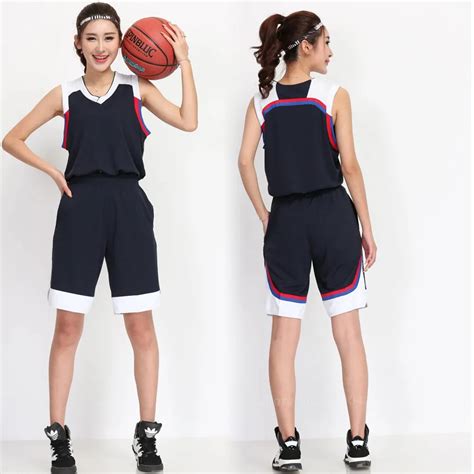 2017 Women Basketball Jersey Uniform Suit Shirt And Short Pants Team